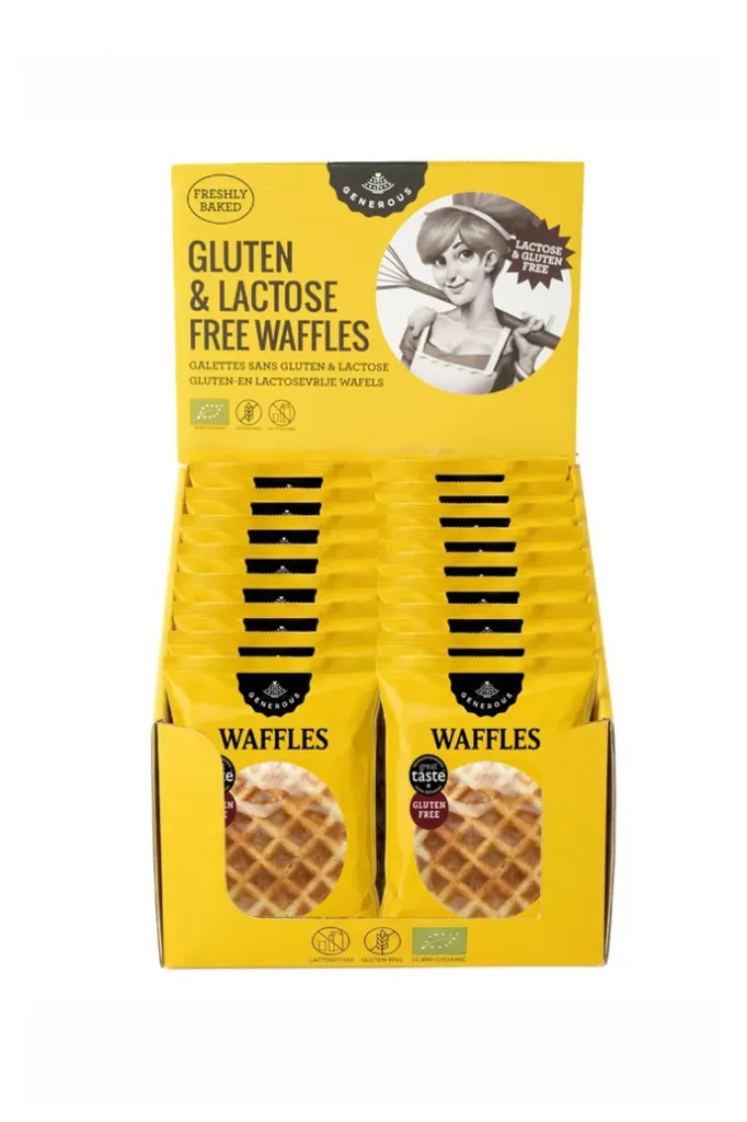[PF/1022] Wendy Waffle nature display 14 x 60g Bio