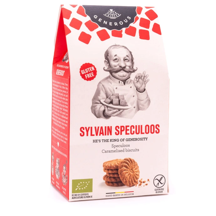 [PF/2400-u] Sylvain speculoos 100 g Organic