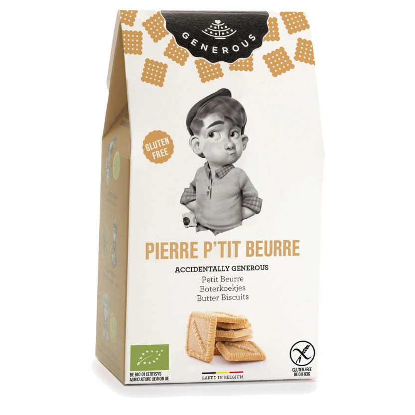 [PF/3400-u] Pierre P'tit Beurre 100g Bio