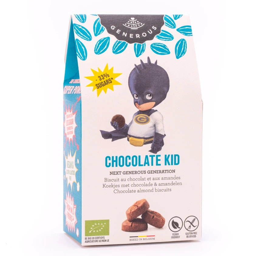 [PF/3600-u] Chocolate Kid 100g Bio
