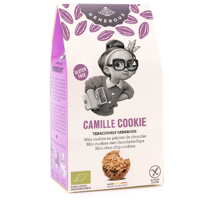 [PF/3800-u] Camille Cookie 150g Bio