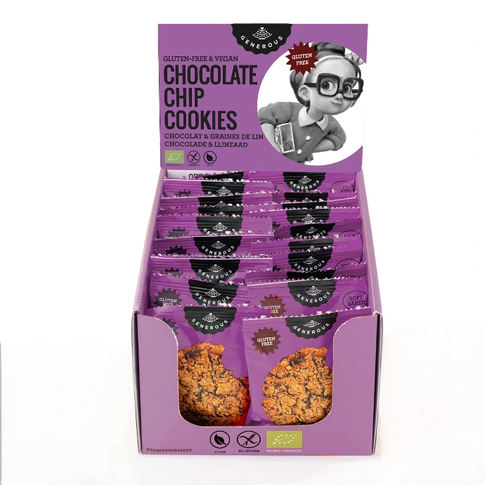 [PF/3822] Camille Cookie  Display 20x30g Bio